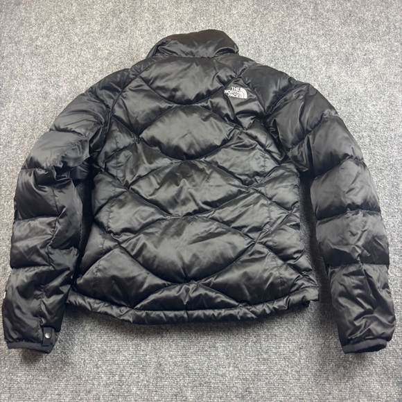 THE NORTH FACE Women’s Black Quilted 550 Puffer Goose Down Jacket Size: XS - Picture 2 of 8
